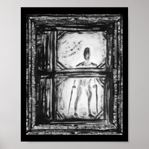 verkrüppelter Mann Poster