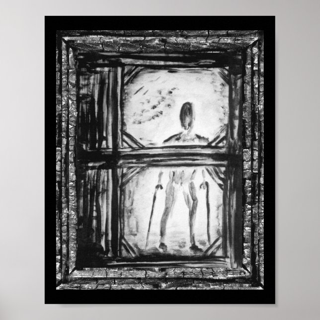 verkrüppelter Mann Poster (Vorne)