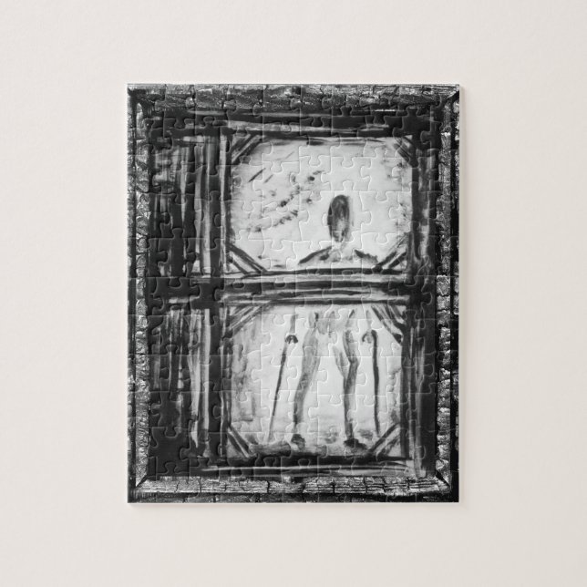 verkrüppelter Mann Puzzle (Vertikal)