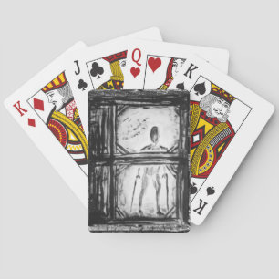 verkrüppelter Mann Spielkarten