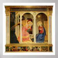 Verkündigung von Fra Angelico, Renaissance-Fine-Ar