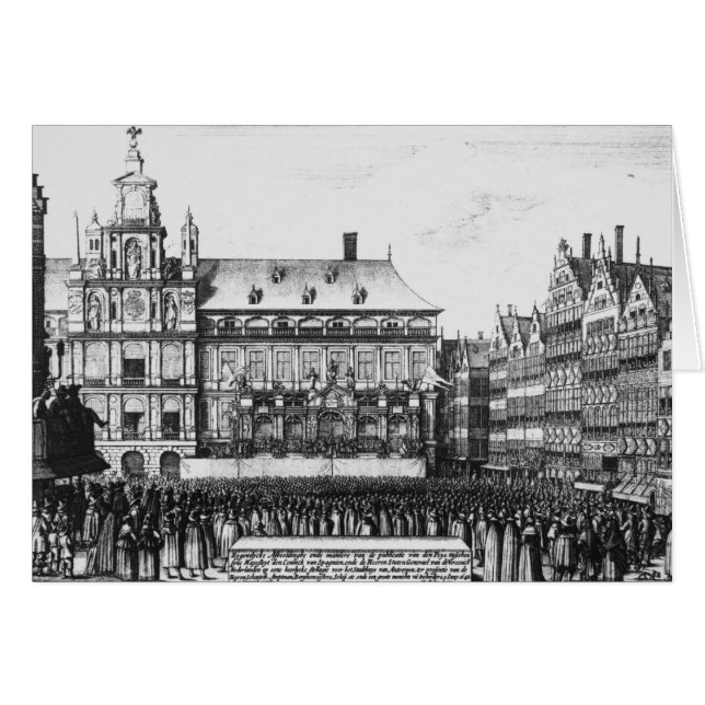 Verkündung des Friedens (Vorderseite (Horizontal))