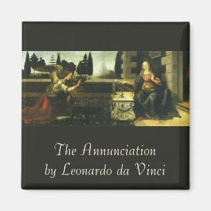 Verkündung des Herrn durch Leonardo da Vinci Magnet