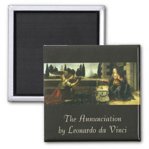 Verkündung des Herrn durch Leonardo da Vinci Magnet