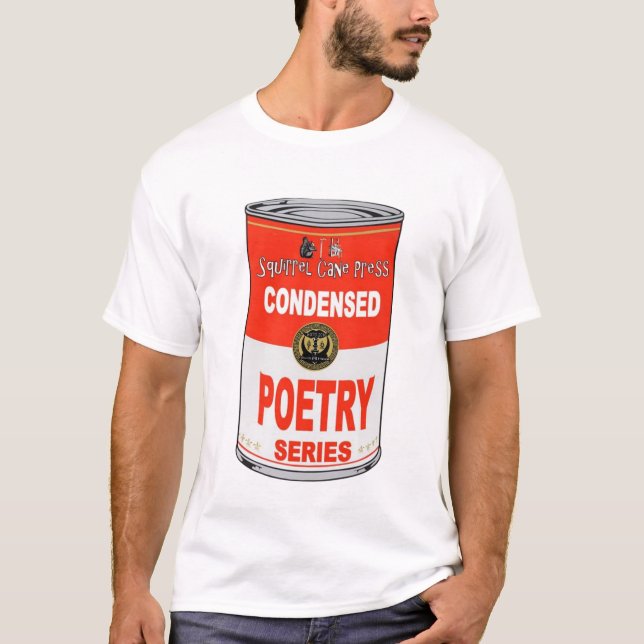 Verkürzte Poesie T-Shirt (Vorderseite)