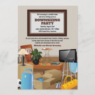 Verkürzung der Ankündigung des Party "Verschieben 