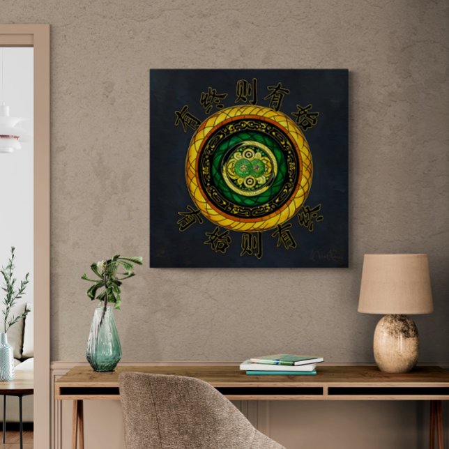 Verlängerung: {32} Wo das Ende ist, beginnt der An Leinwanddruck (Von Creator hochgeladen)