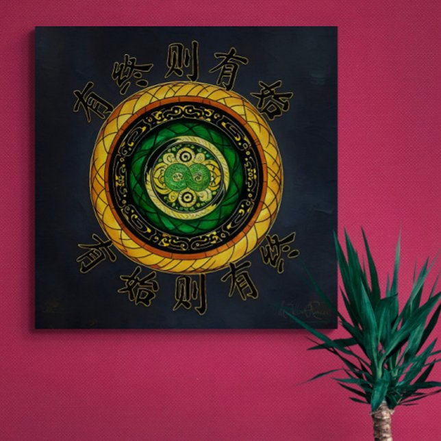 Verlängerung: {40} Wo das Ende ist, beginnt der An Leinwanddruck (Von Creator hochgeladen)