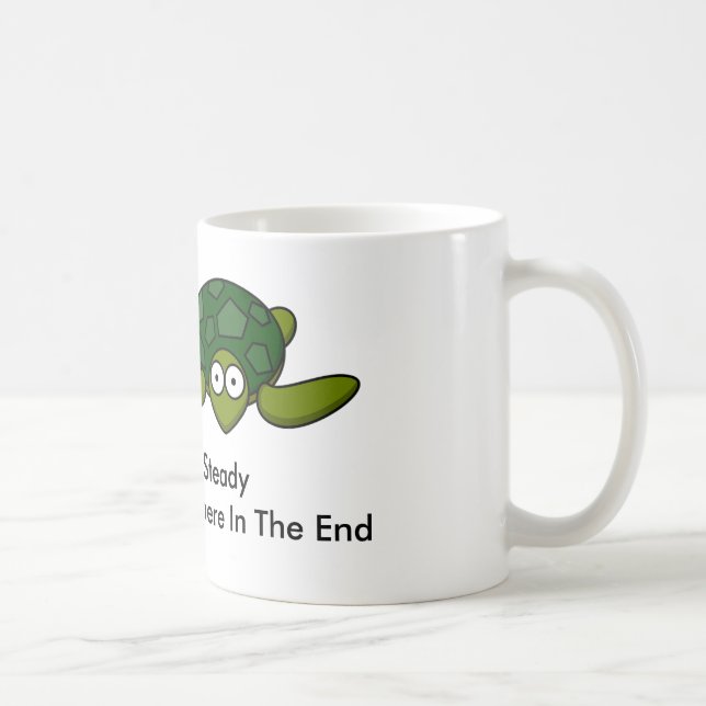 Verlangsamen Sie aber stabile Tasse (Rechts)