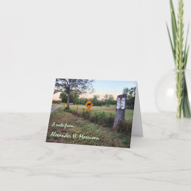 Verlangsamungs-leere Mitteilungskarten (Vorderseite)