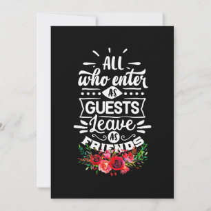 Verlass als Freunde Einladung