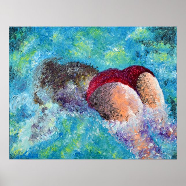 Verlass der Stress Behind Poster (Vorne)