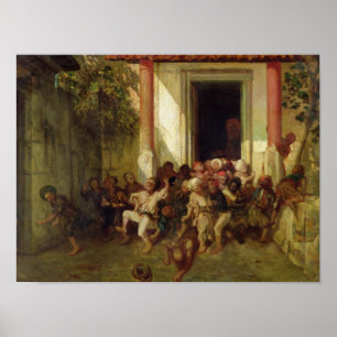 Verlass der Türkischen Schule Poster