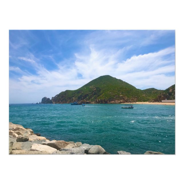 Verlass des Jachthafens in Cabo San Lucas, Mexiko Fotodruck (Vorne)