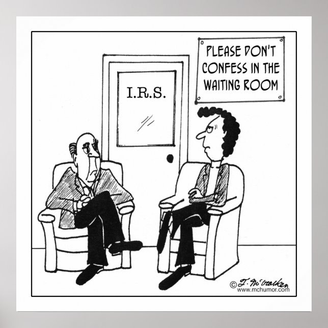 Verlass dich nicht im Gewartet Zimmer Poster (Vorne)