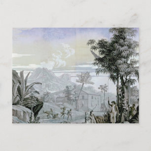 Verlass für einen Spaziergang, Abbildung Postkarte