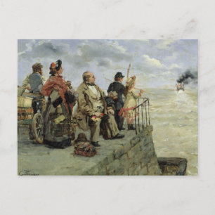 Verlass für Jersey Postkarte