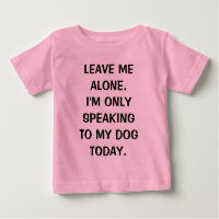 Verlass mir allein, dass ich heute nur mit meinem 