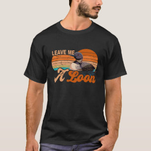 Verlass mir einen Vintagen Retro-Sonnenuntergang m T-Shirt