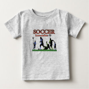 Verlass mir hier Fußball Baby T-shirt