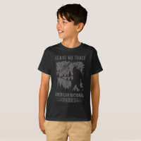 Verlass No Trace America National Parks Shirt
