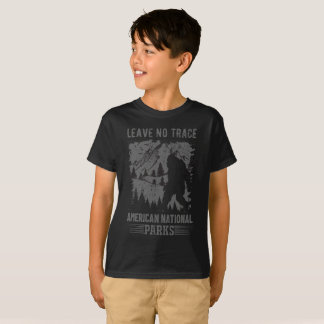 Verlass No Trace America National Parks Shirt
