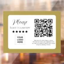 Verlass uns eine Überprüfung QR-Code Gold