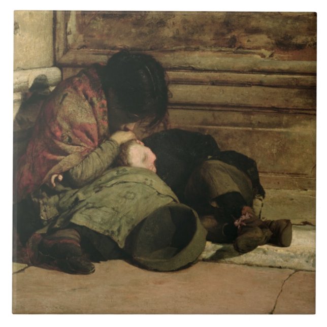 Verlassen, 1903 fliese (Vorderseite)