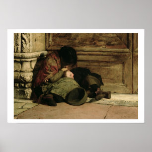 Verlassen, 1903 poster