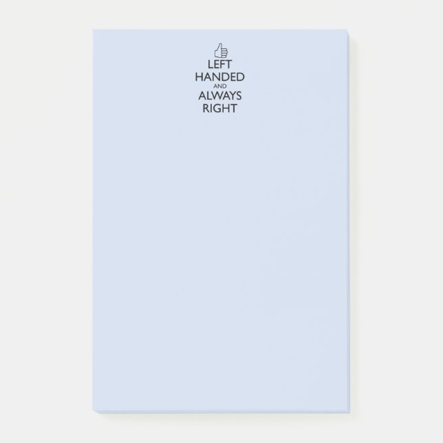 VERLASSEN BEHANDELT UND IMMER RICHTIGE POST-IT-NOT POST-IT KLEBEZETTEL (Vorderseite)