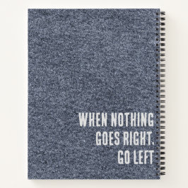 Verlassen Clever Masculin Notebook Notizbuch