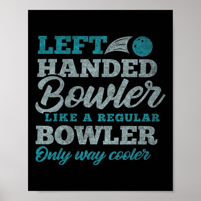 Verlassen Handbowler Poster (Vorne)