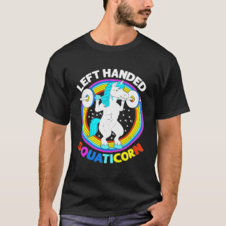 Verlassen Handed Unicorn Daddy Funny Fitness Bodyb T-Shirt