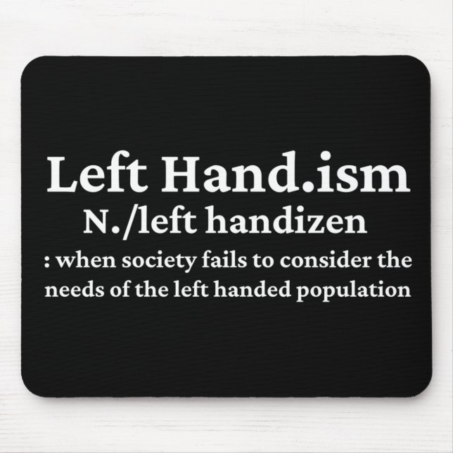 Verlassen Hander Mousepad (Vorne)