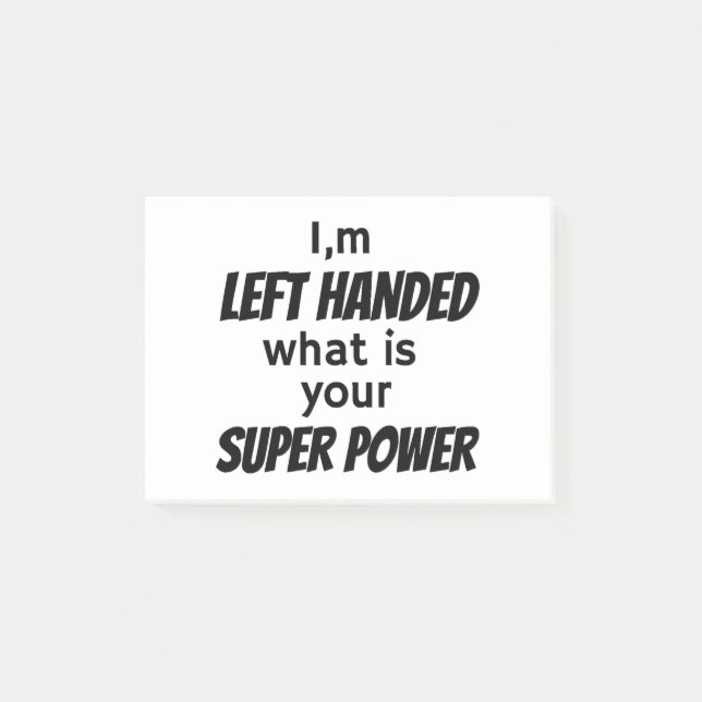 Verlassen Hander Post-it Klebezettel (Vorderseite)