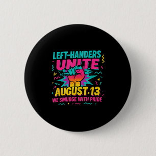 Verlassen Handers Day Verlassen Southpaw Pride Fun Button