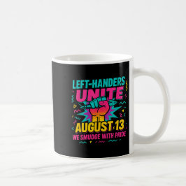 Verlassen Handers Day Verlassen Southpaw Pride Fun Kaffeetasse