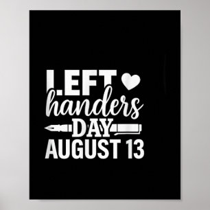 Verlassen Handers Day Verlassen Southpaw Pride Fun Poster