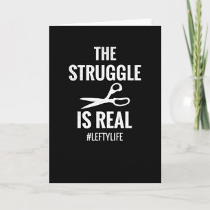 Verlassen handgehaltene Geschenke   Lefty Verlasse Karte