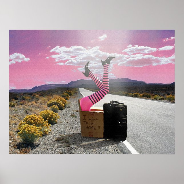 verlassen poster (Vorne)