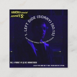 VERLASSEN SEITE (SORRY) [Sonderausgabe] Begleitkarte