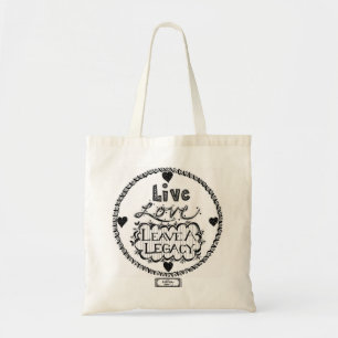 Verlassen Sie eine Vermächtnis-Tasche Tragetasche