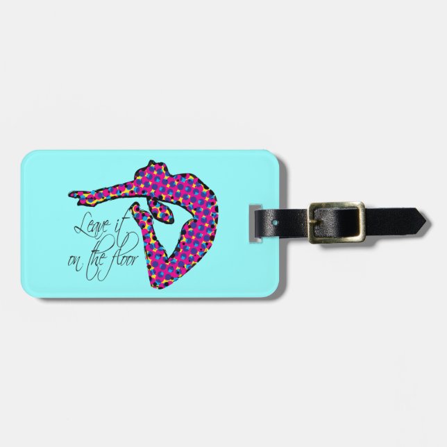 Verlassen Sie es auf der Boden-Gymnastik Gepäckanhänger (Vorderseite horizontal)