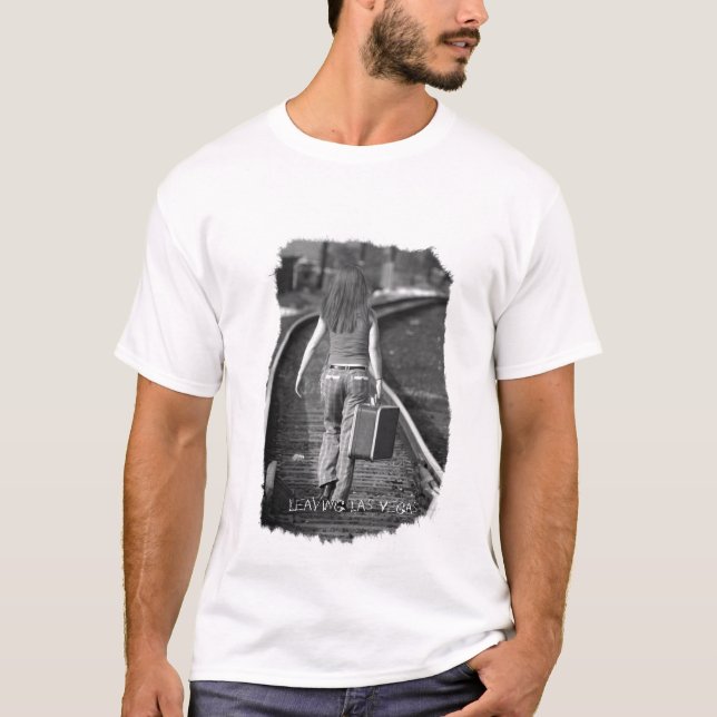 Verlassen von Las Vegas T-Shirt (Vorderseite)