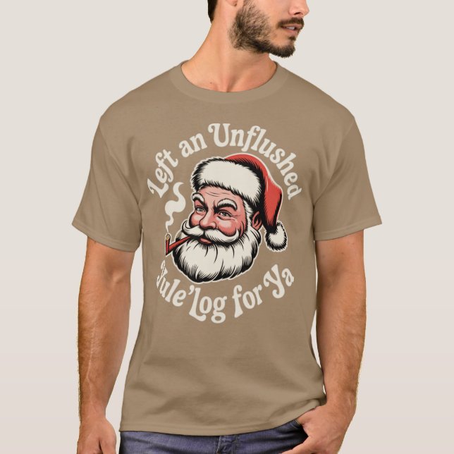 Verlassen Weihnachten'log für Ya T-Shirt (Vorderseite)