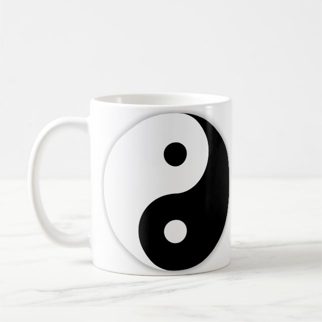 Verlassen Yin & Yang Tasse (Links)