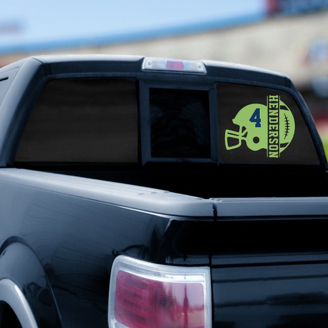 Verlassen Zurück-Fenster des Fußballspiels Fensteraufkleber (Von Creator hochgeladen)