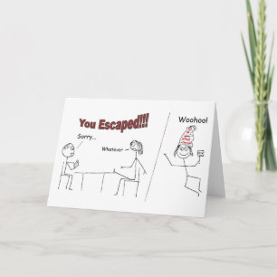 Verlassend Arbeit Karte