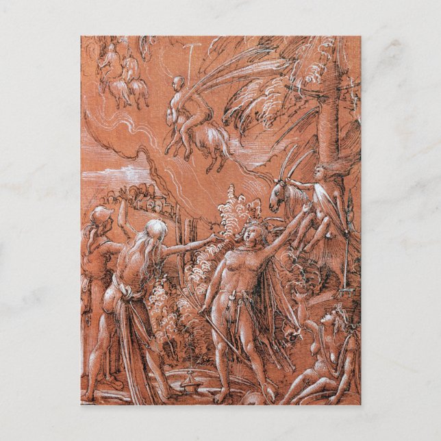 Verlassend für den Sabbat, 1506 Postkarte (Vorderseite)