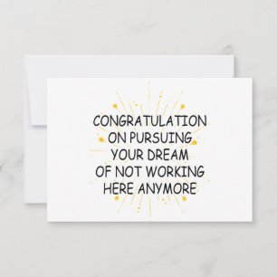 verlassend Genossenschaftsgratulieren Dankeskarte